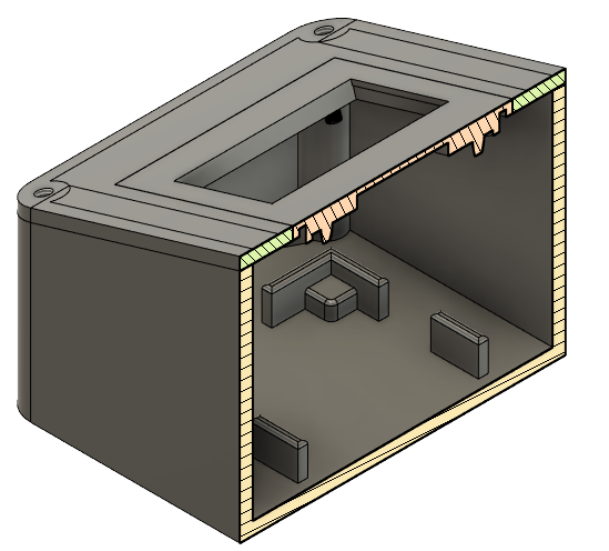 3D model - Section